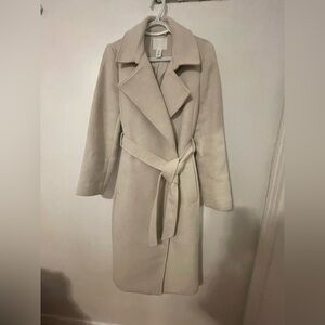 H&M Cream Trench Coat